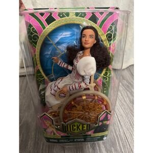 Mattel Wicked Movie Nessarose Doll with Wheelchair JLG45 New Damaged Box